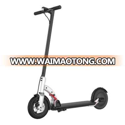 High Quality APP Controlled Handled foldable 2 wheel Electric Scooter 350w With GPS for adult with battery