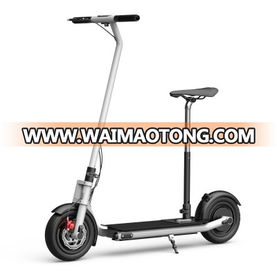 10 inch e-scooter Bluetooth App Connect GPS sharing 300w 25km folding foldable adult electric scooter with seat